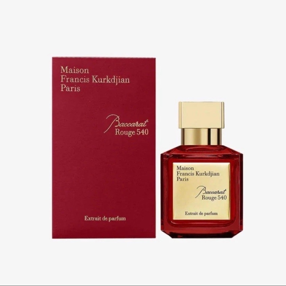 Maison Francis Kurkdjian Red and Gold Perfume Box - Picture 4 of 5